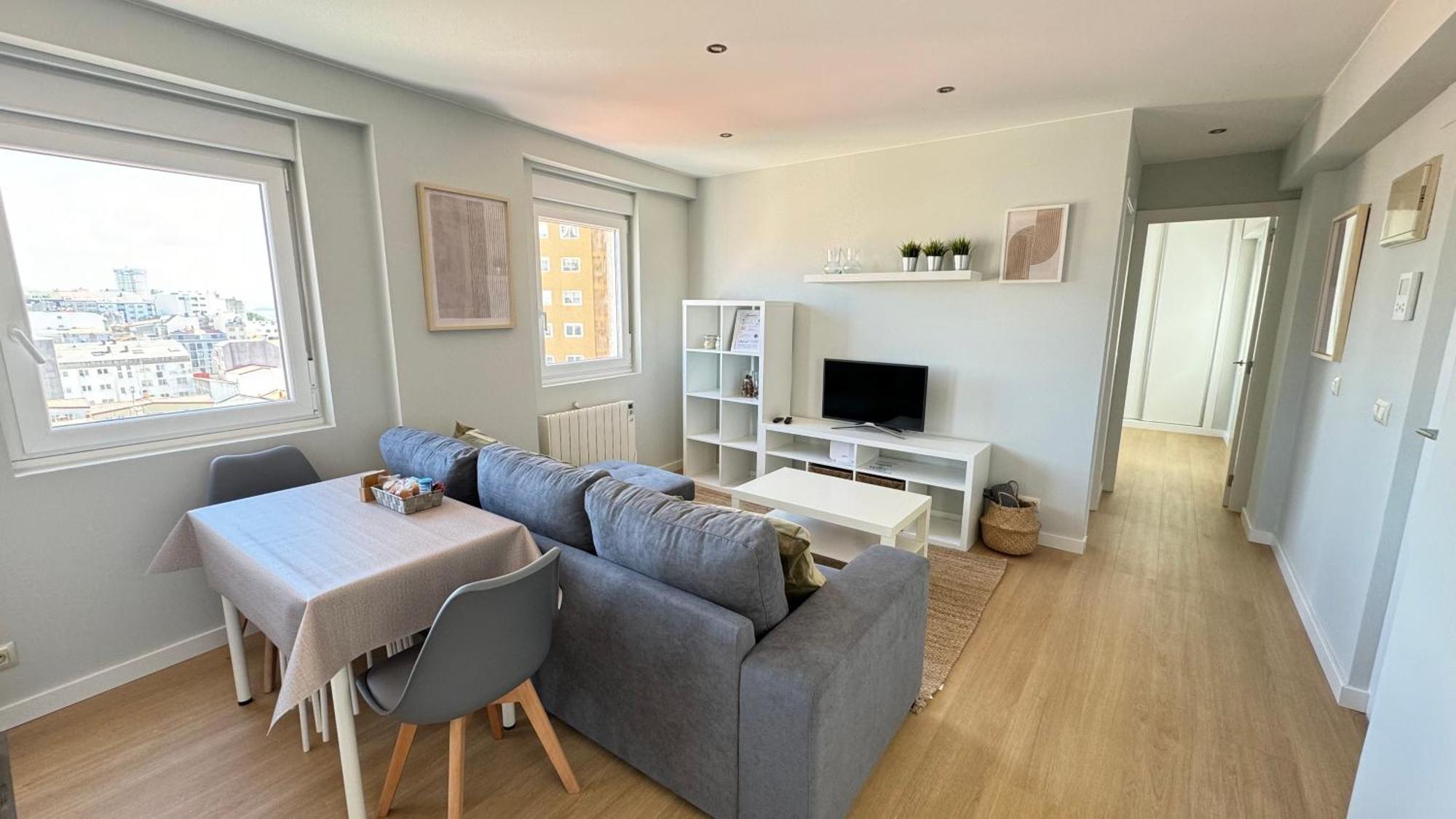 Acogedor Apartamento En Ronda Outeiro 210 โอโกรูญา ภายนอก รูปภาพ