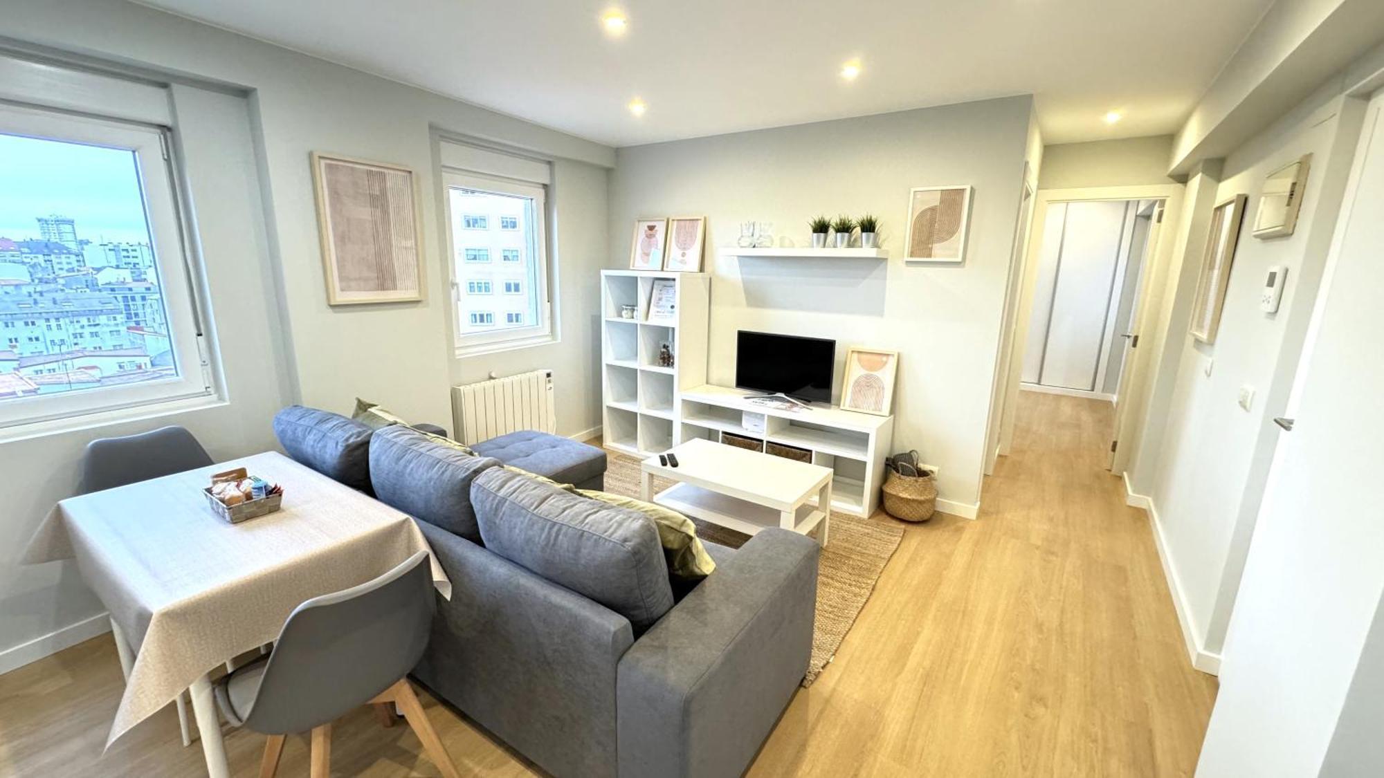 Acogedor Apartamento En Ronda Outeiro 210 โอโกรูญา ภายนอก รูปภาพ
